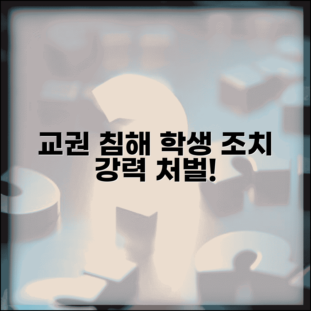 교권 침해 학생 조치 | 교권 침해 처벌 조치