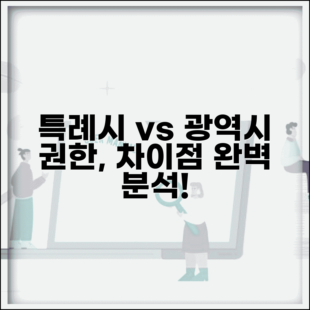 특례시 광역시 차이점 | 특례시와 광역시 권한과 차이