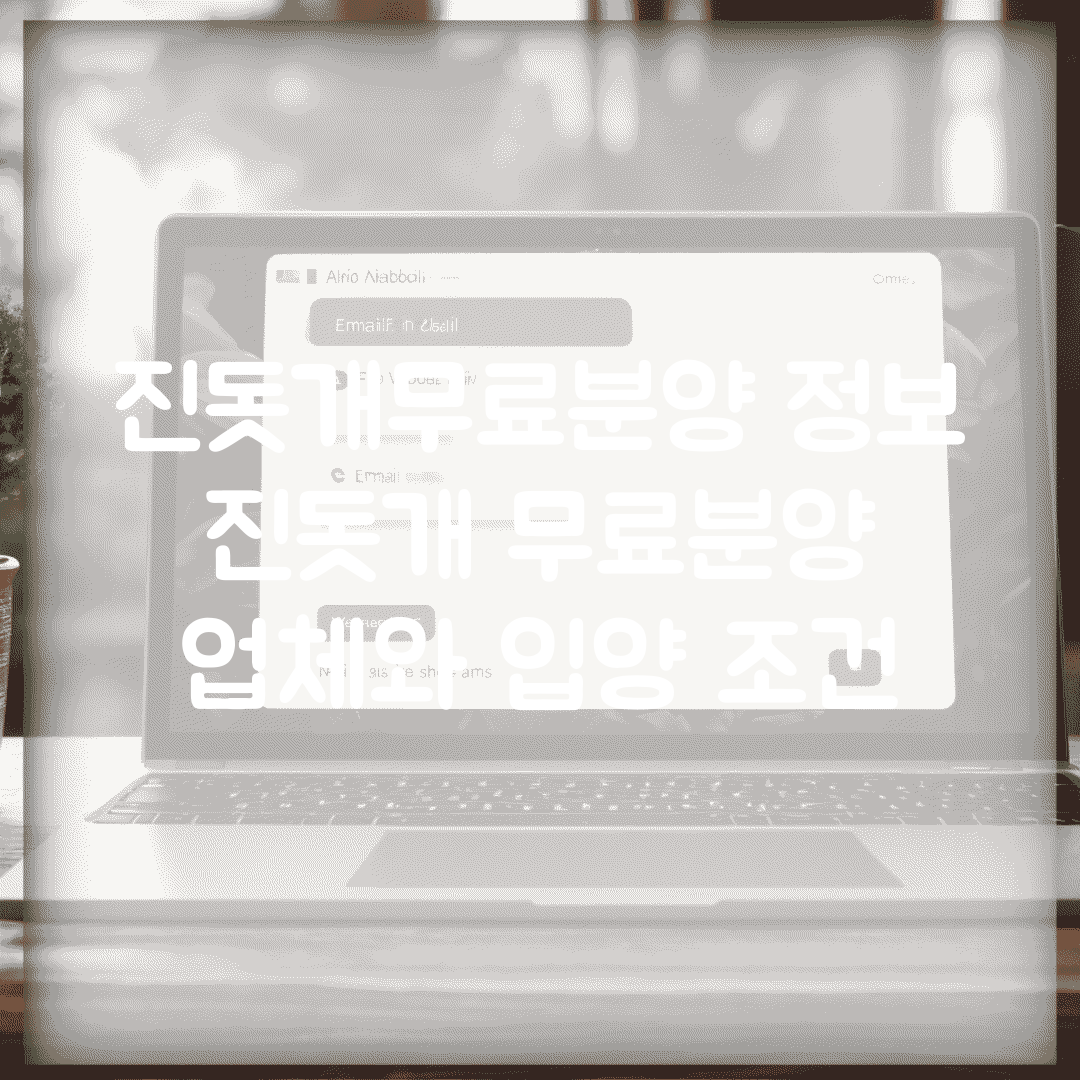 진돗개무료분양 정보 | 진돗개 무료분양 업체와 입양 조건