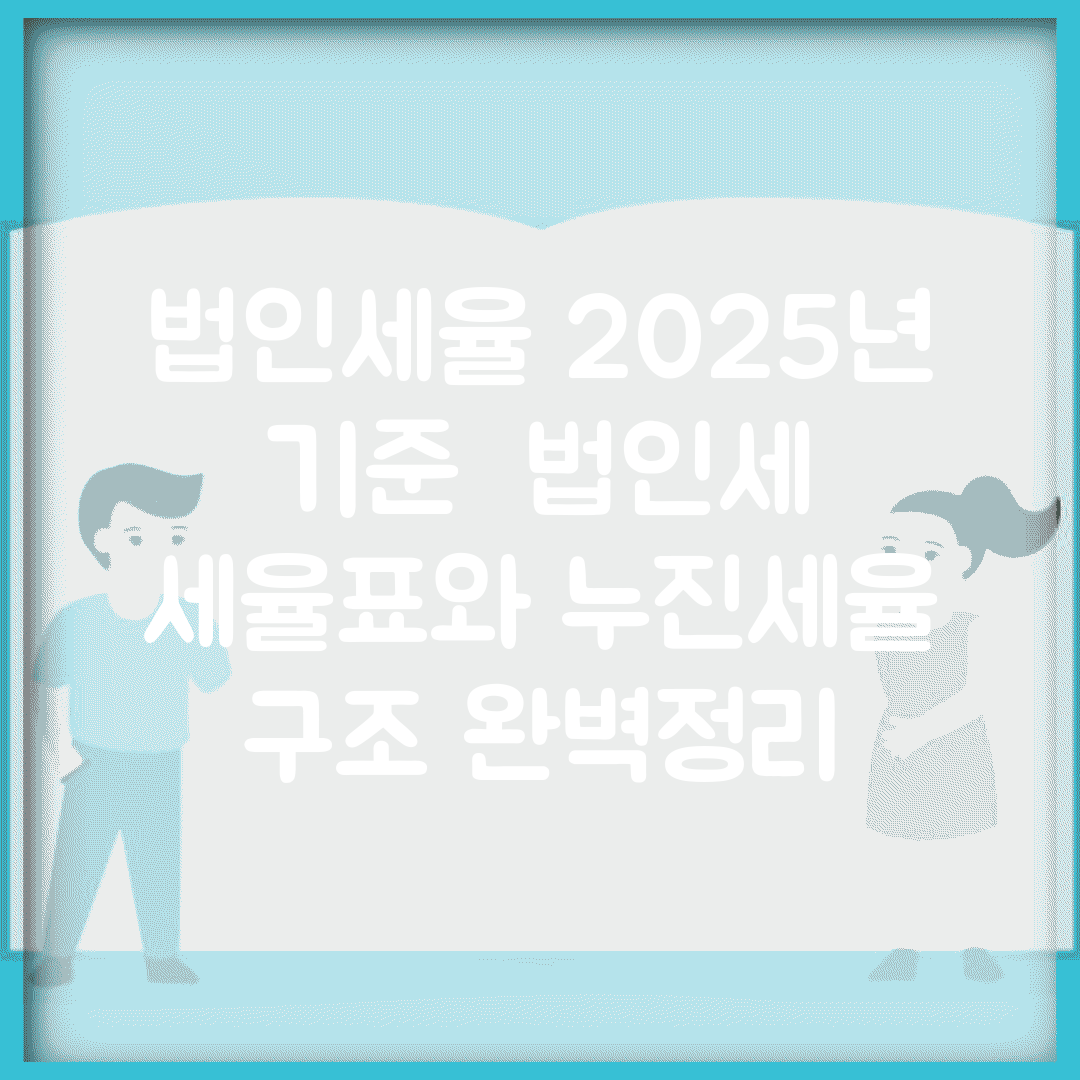 법인세율 2025년 기준 | 법인세 세율표와 누진세율 구조 완벽정리