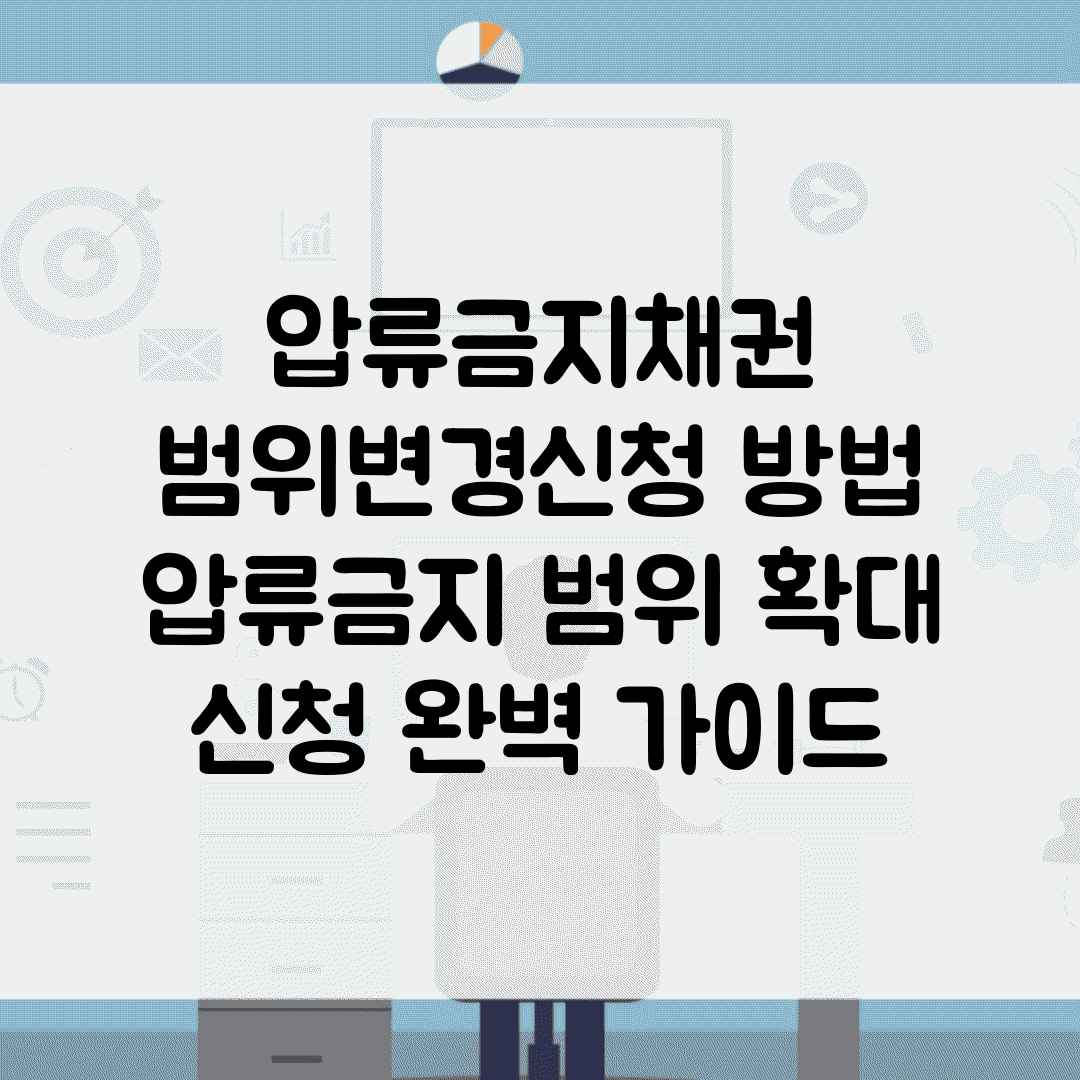 압류금지채권 범위변경신청 방법 | 압류금지 범위 확대 신청 완벽 가이드