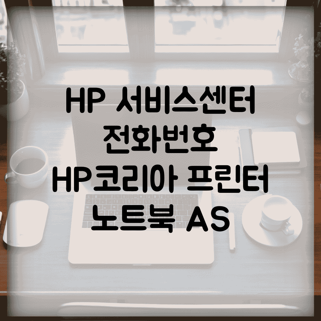 HP 서비스센터 전화번호 | HP코리아 프린터 노트북 AS