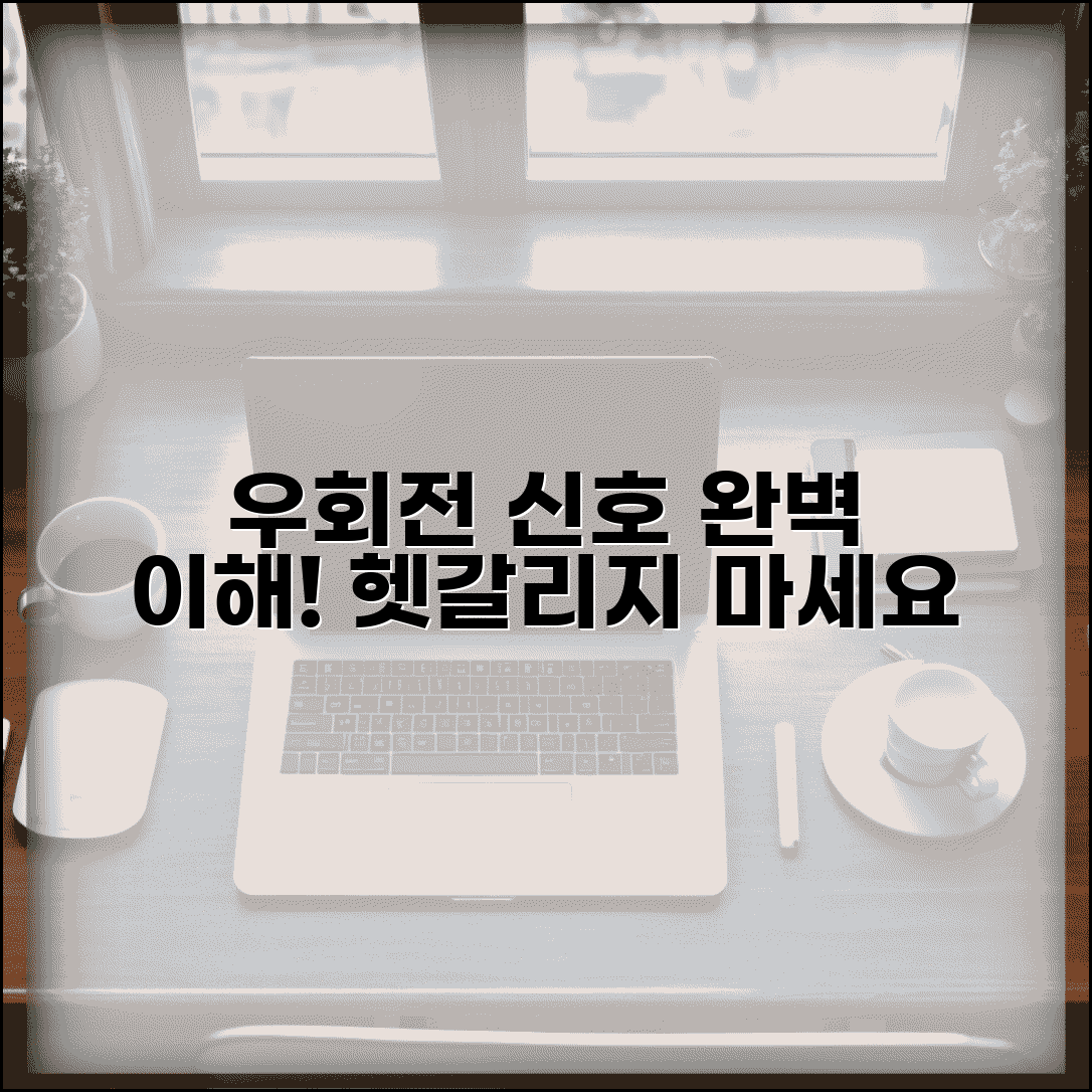 우회전 전용 신호등 의미 해석 | 우회전 전용 신호 완벽 이해 가이드