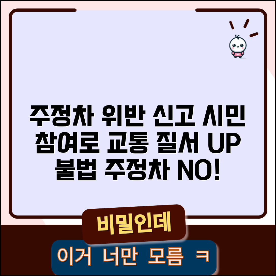 주정차위반 신고 시민 참여 | 불법 주정차 신고 앱으로 교통 질서 확립에 기여