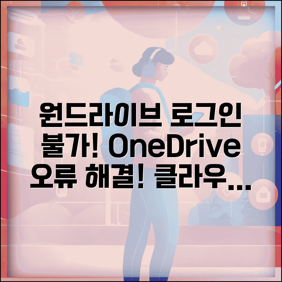 원드라이브 로그인 불가 저장소 | OneDrive 계정 문제나 동기화 오류로 클라우드 파일 접근 불가