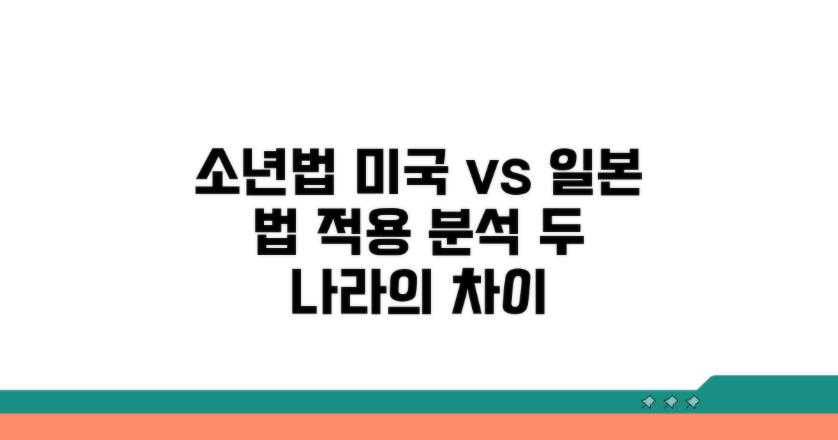 미국, 일본 소년법 적용 사례 분석