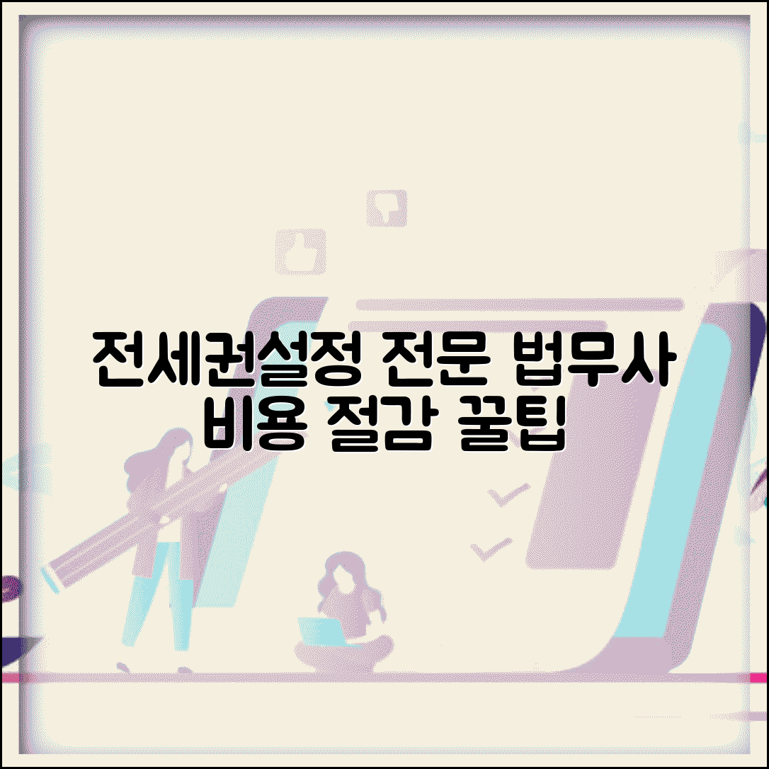 전세권설정 법무사 선임 | 전세권설정 전문 법무사 비용