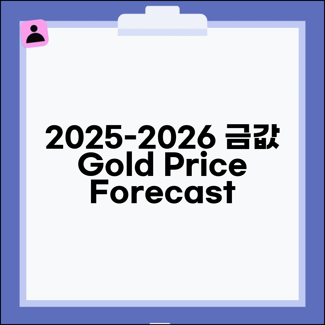 금 시세 전망 2025년 2026년 | 금값 전망 상승 하락 예측