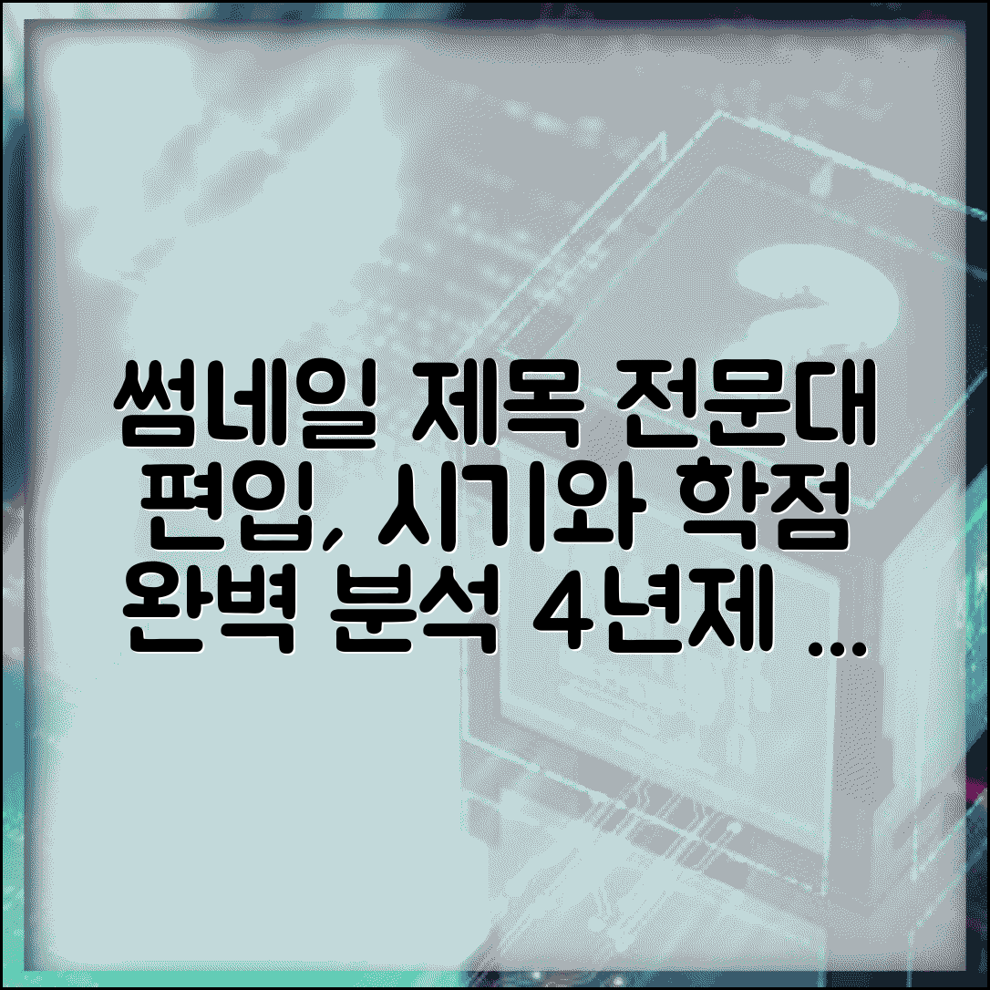전문대 졸업 후 편입 가능 시기 | 2년제 전문대 4년제 편입 학점