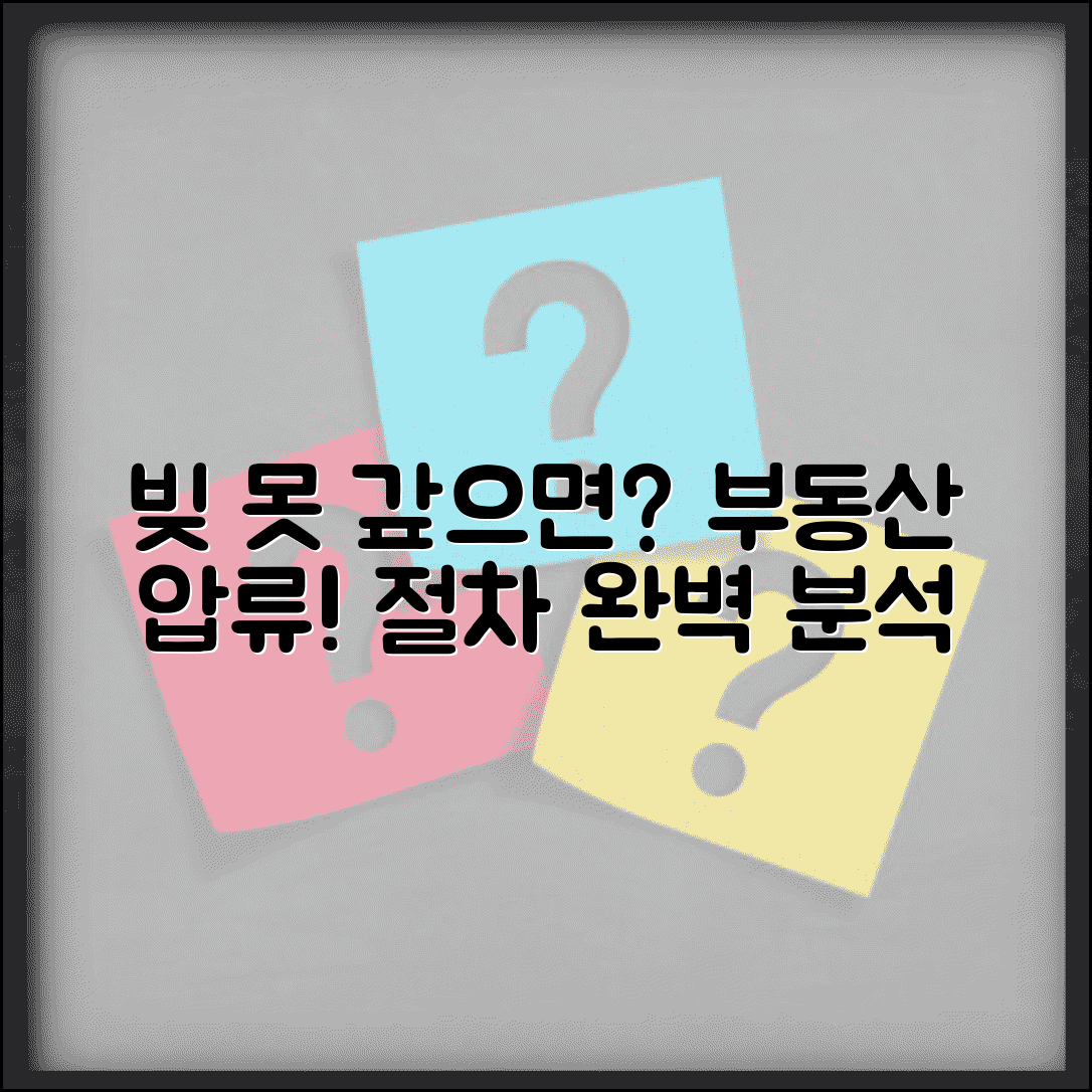 빚 못갚으면 집 압류 언제 | 대출 연체부터 부동산 압류까지 단계별 절차