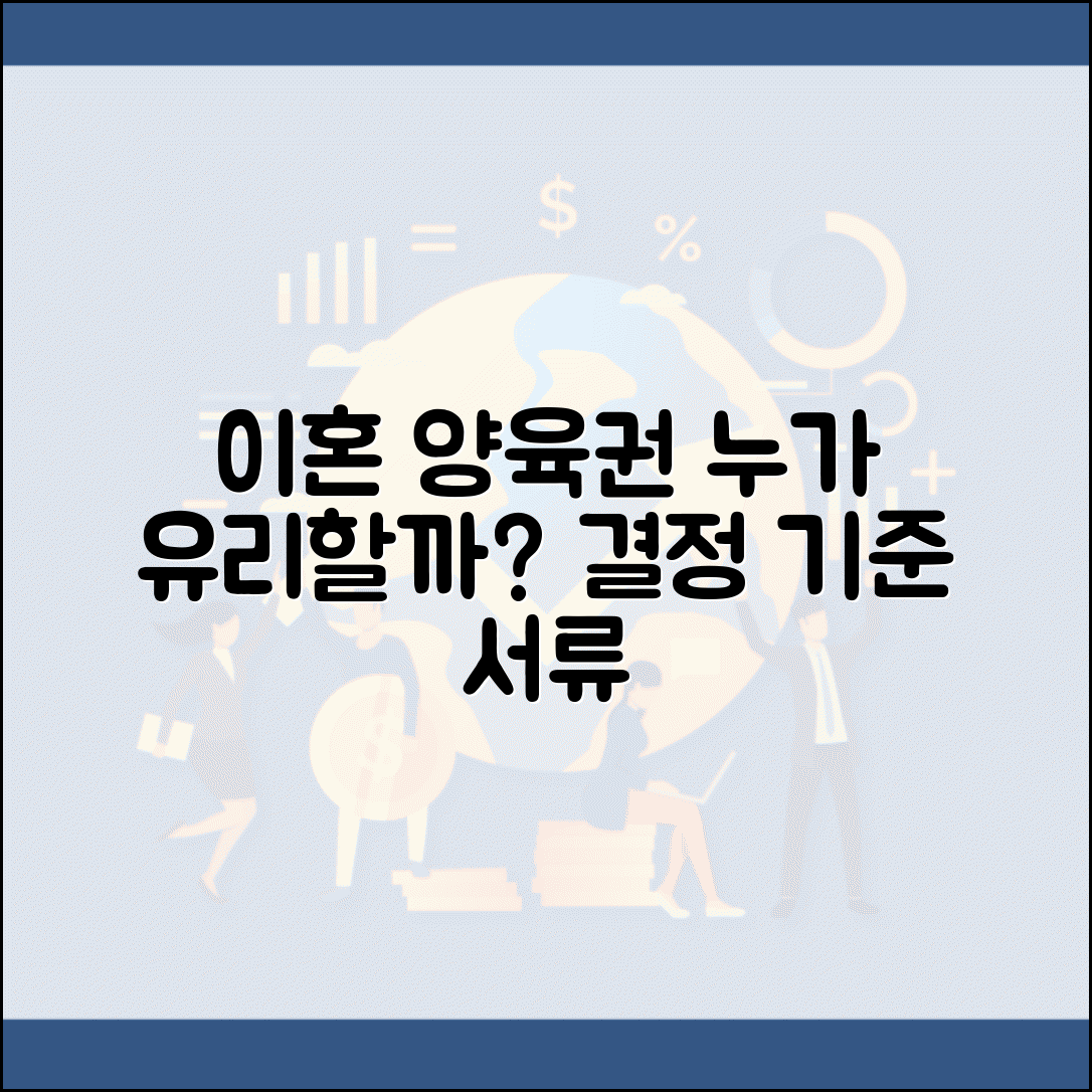 이혼 양육권 누가 가져가나 | 결정 기준, 자녀 의사 반영 연령 및 서류 총정리