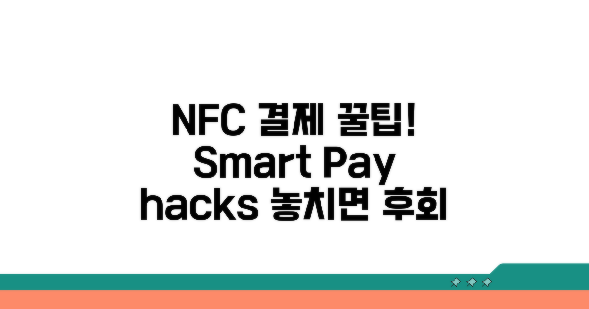 NFC 결제 꿀팁 모음