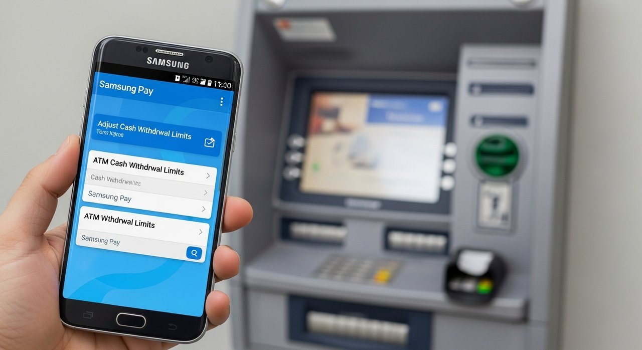 삼성페이 ATM 현금인출 한도 조정하는 방법, 이렇게 바꿔보세요
