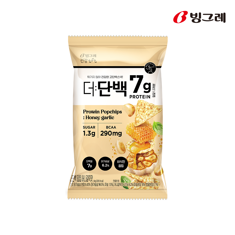 빙그레 더단백 팝칩 3종 12개 단백질 과자 상세 이미지 2