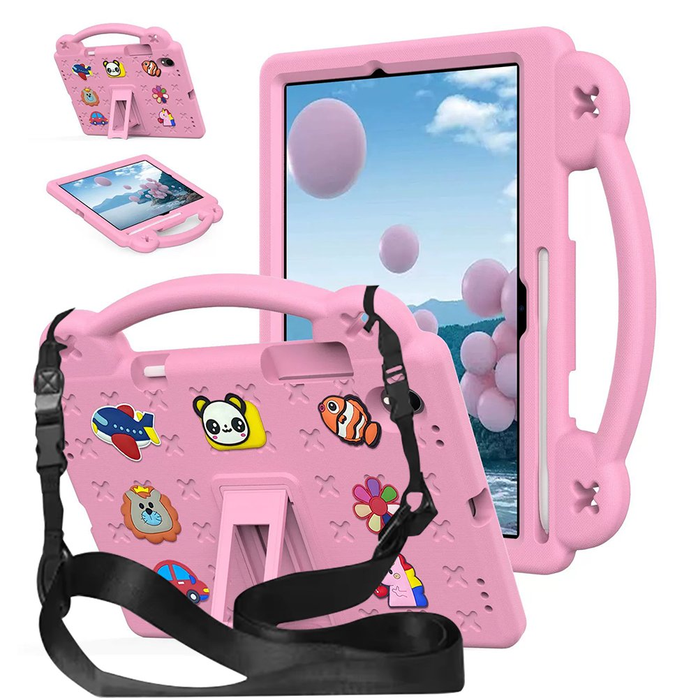 갤럭시탭 S11 케이스 범퍼 유아 키즈 에바폼 애니멀비츠 네이비, 탭 S11 상세 이미지 2