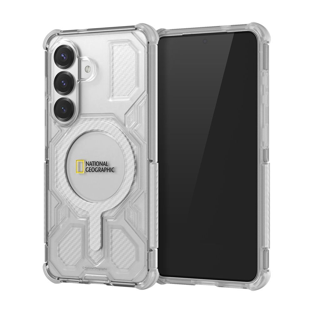 내셔널지오그래픽 마그네틱 러기드 아머 케이스 화이트, 갤럭시S26 상세 이미지 1
