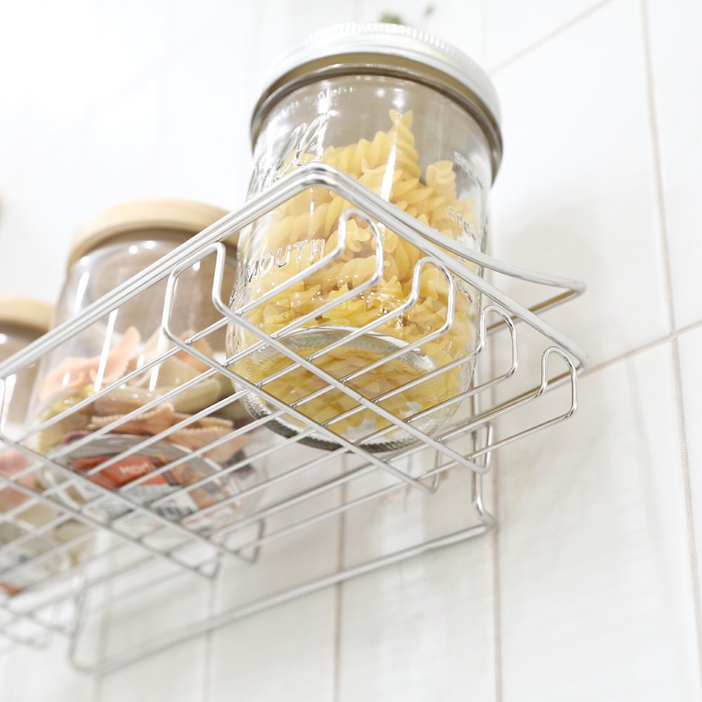 글라스터 흡착식 스테인레스 욕실 미니 평면 선반 S 상세 이미지 2