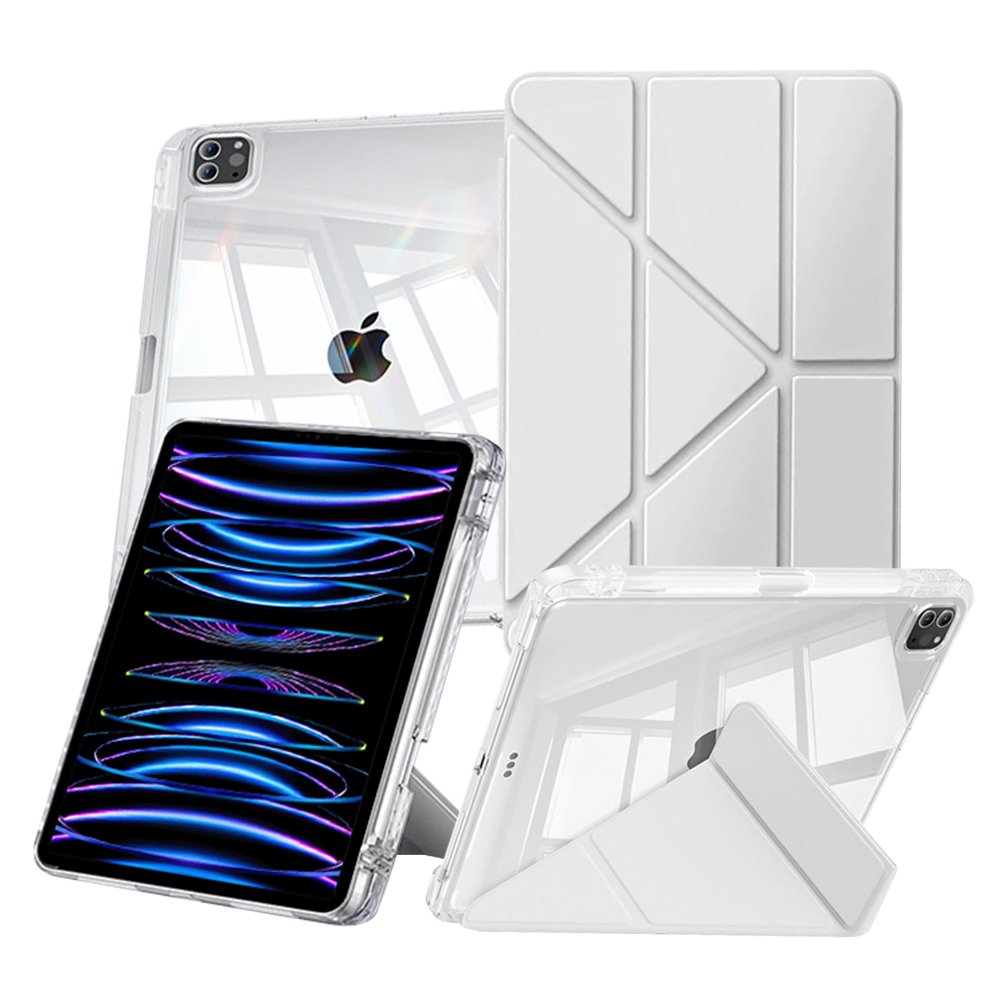 아이패드 에어 11 7세대 M3 케이스 애플펜슬 수납 투명 Y형 블랙, 에어 7세대 11 상세 이미지 2