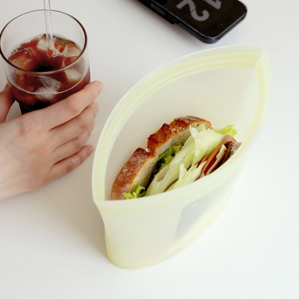 국내제작 포그 플래티넘 실리콘 지퍼백 스탠딩 밀폐용기 파우치 소분팩 상세 이미지 1