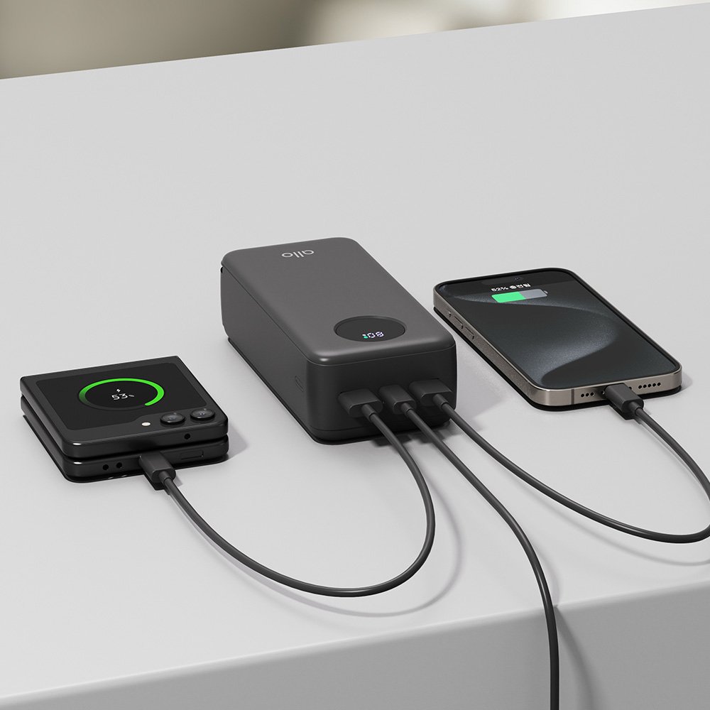 알로코리아 대용량 PD 파워뱅크 고속 충전 캠핑용 보조배터리 30000mAh 3007PD 상세 이미지 2