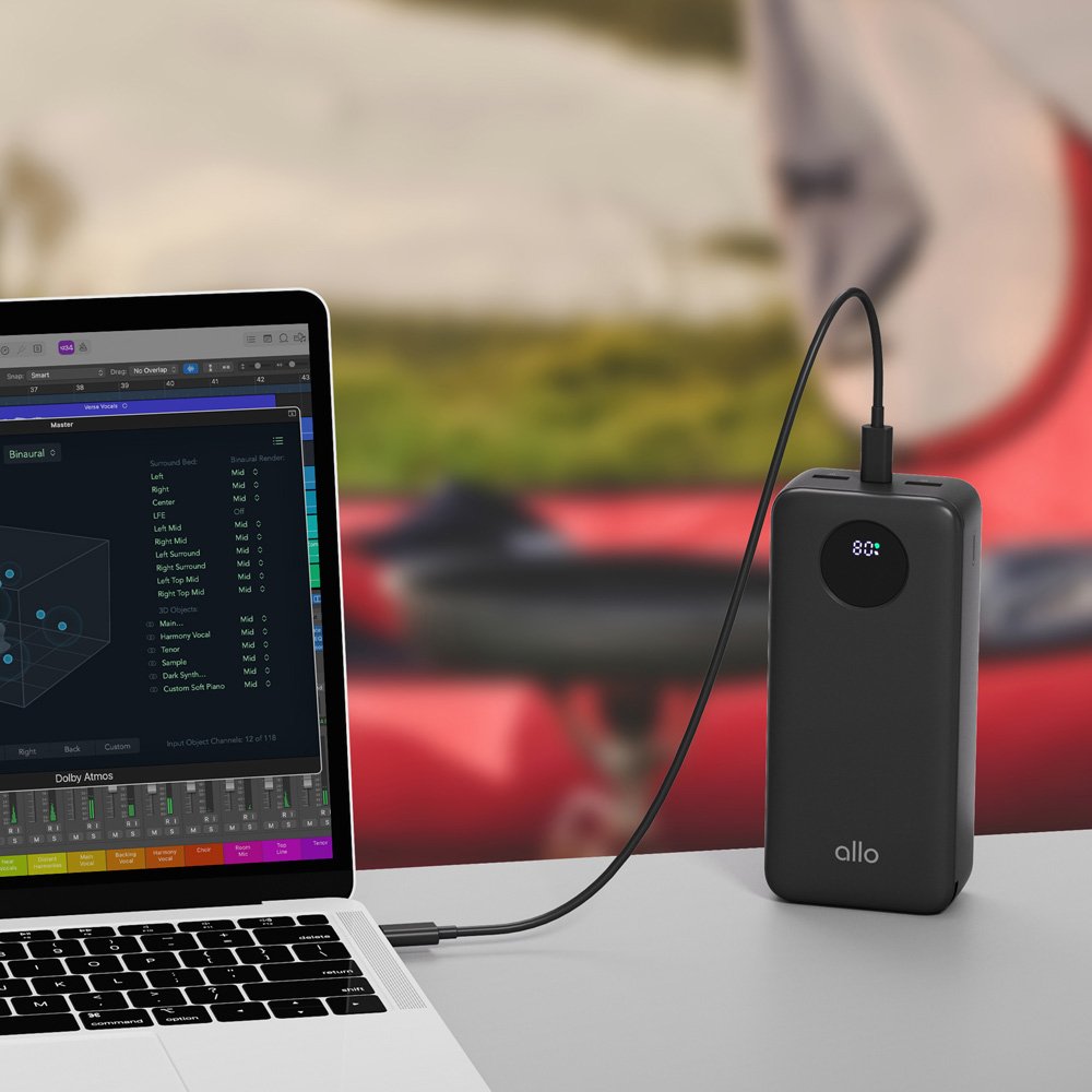 알로코리아 대용량 PD 파워뱅크 고속 충전 캠핑용 보조배터리 30000mAh 3007PD 상세 이미지 1