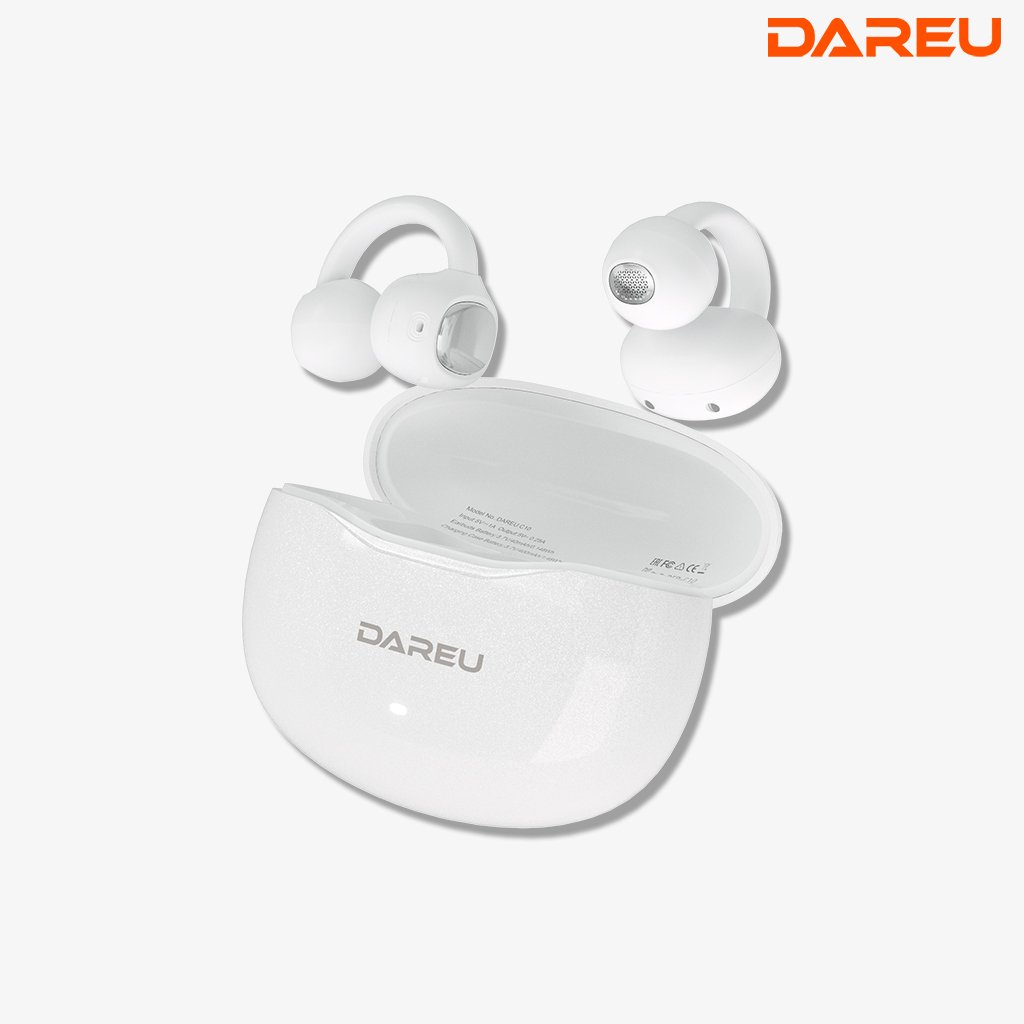 DAREU 다얼유 C10 오픈형 블루투스 클립형 게이밍 골전도 런닝 이어폰 상세 이미지 2