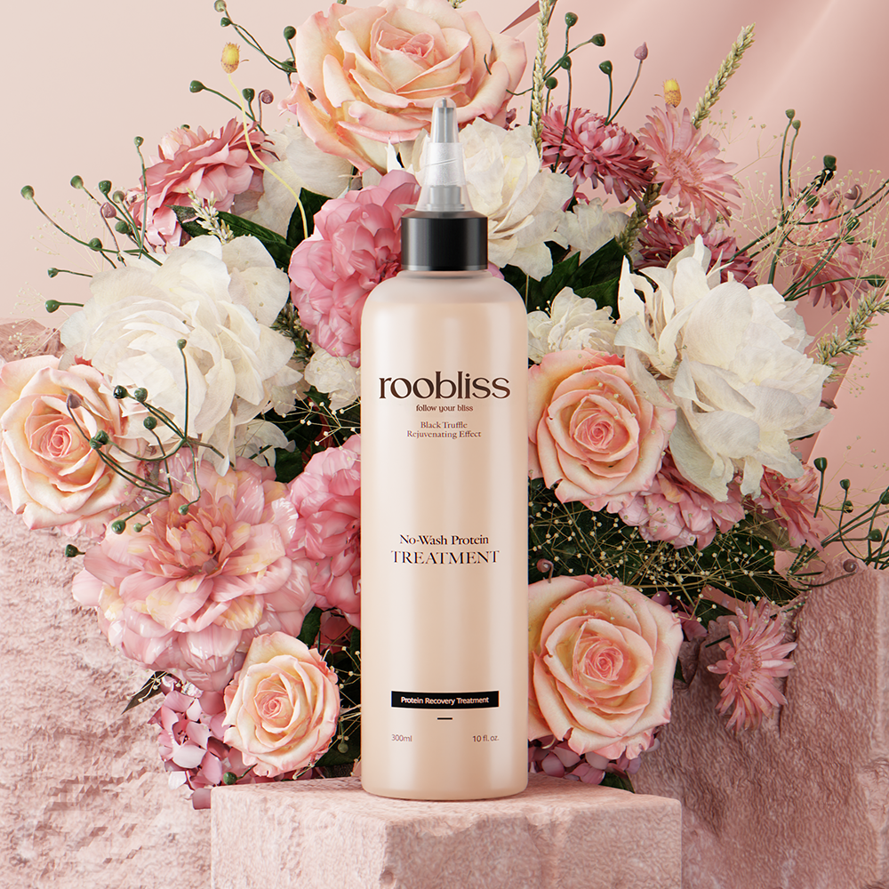 노워시 단백질 헤어트리트먼트 에센스 로즈, 300ml, 1개 상세 이미지 1
