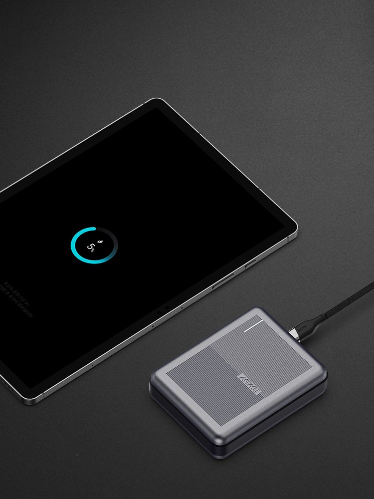 PD 45W PPS 초고속충전 보조배터리 15000mAh PB110 실버 상세 이미지 2