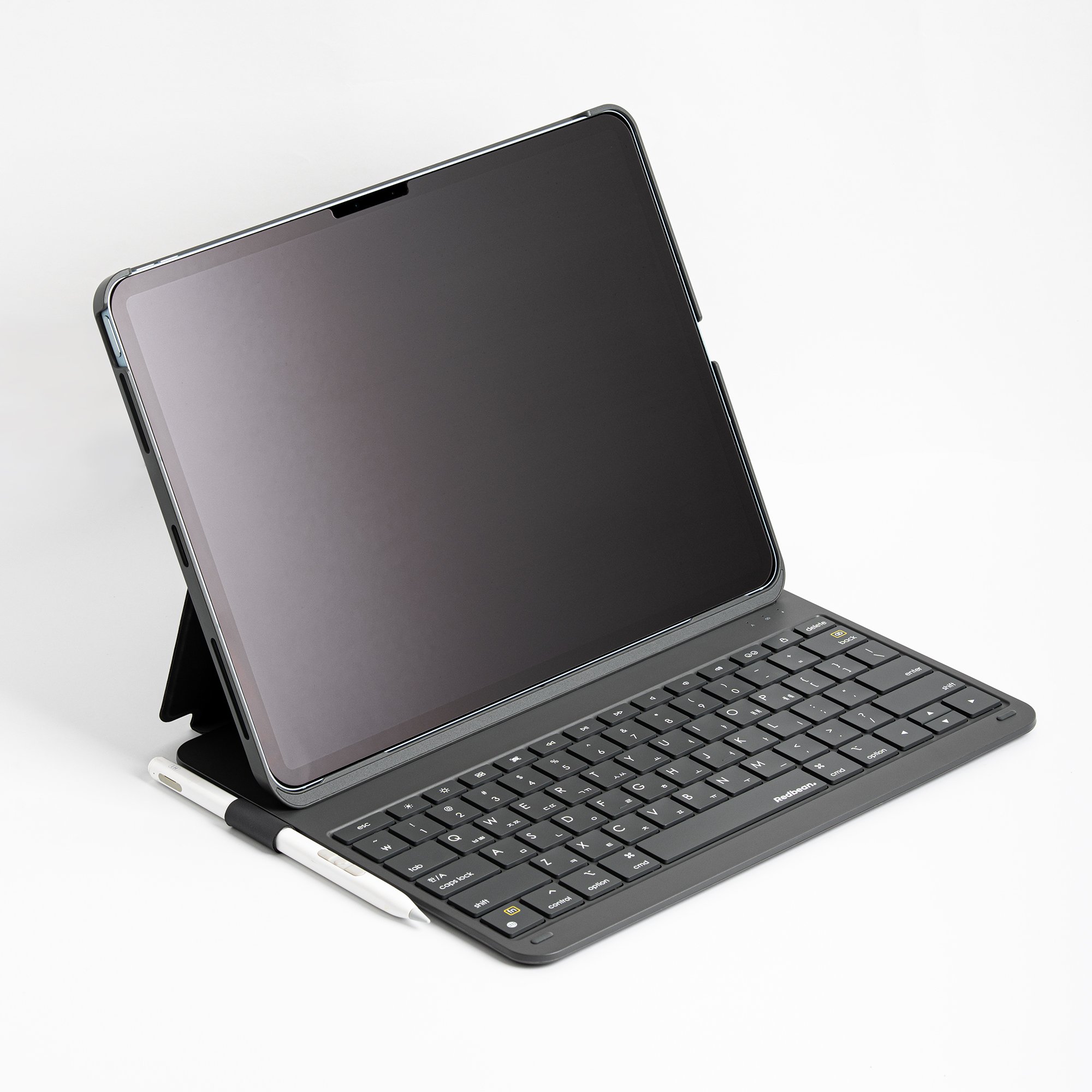 레드빈 아이패드 키보드케이스 커버 매직키보드 그레이, 아이패드 프로 32.7cm(12.9인치) M1 5세대 상세 이미지 2