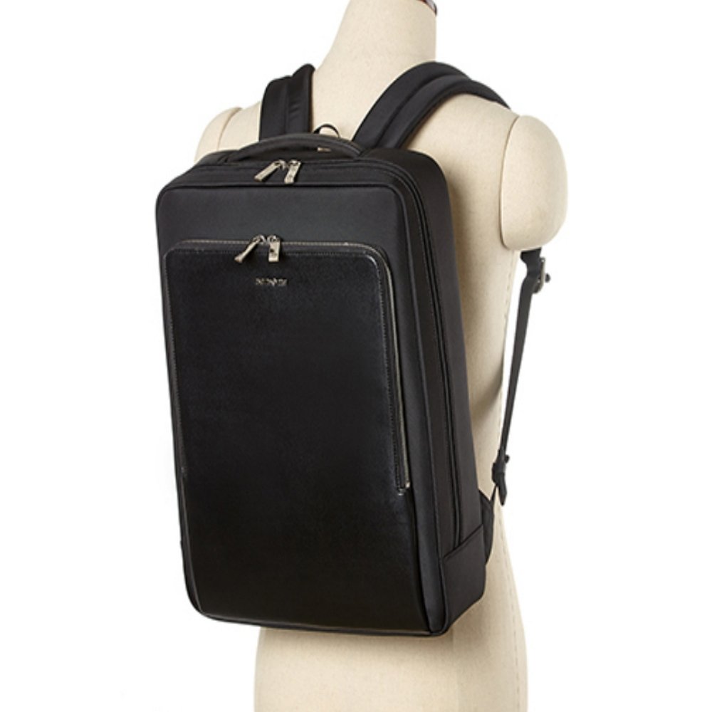 샘소나이트 레드 고급 남성 백팩 비즈니스 캐주얼 직장인 회사원 남자 슬림 배낭 가방 상세 이미지 1