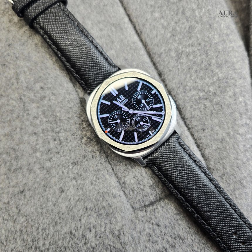 갤럭시워치8 커스텀 가죽 스트랩 베젤링 사피레더 클래식 40 44 46mm 호환 상세 이미지 1