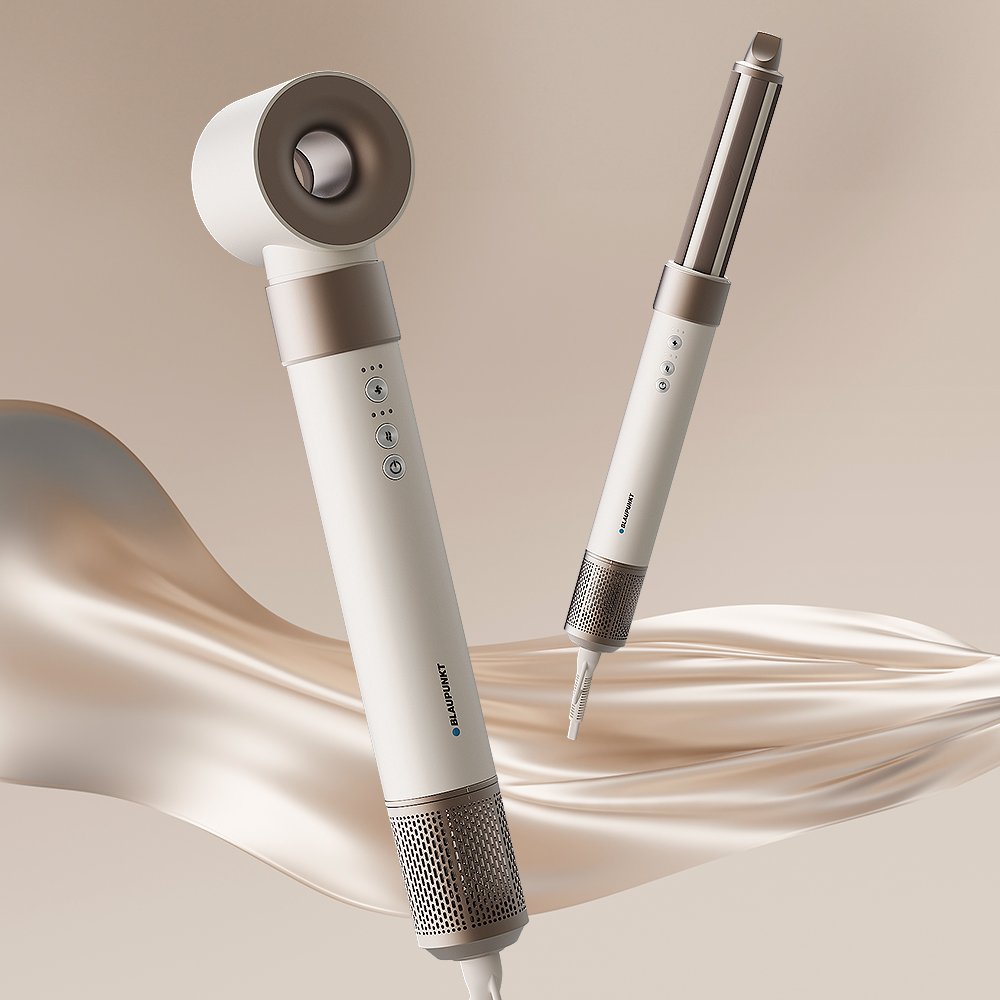 블라우풍트 7in1 헤어 롤 빗 드라이기 에어 이지 헤어스타일러 웜그레이 상세 이미지 2