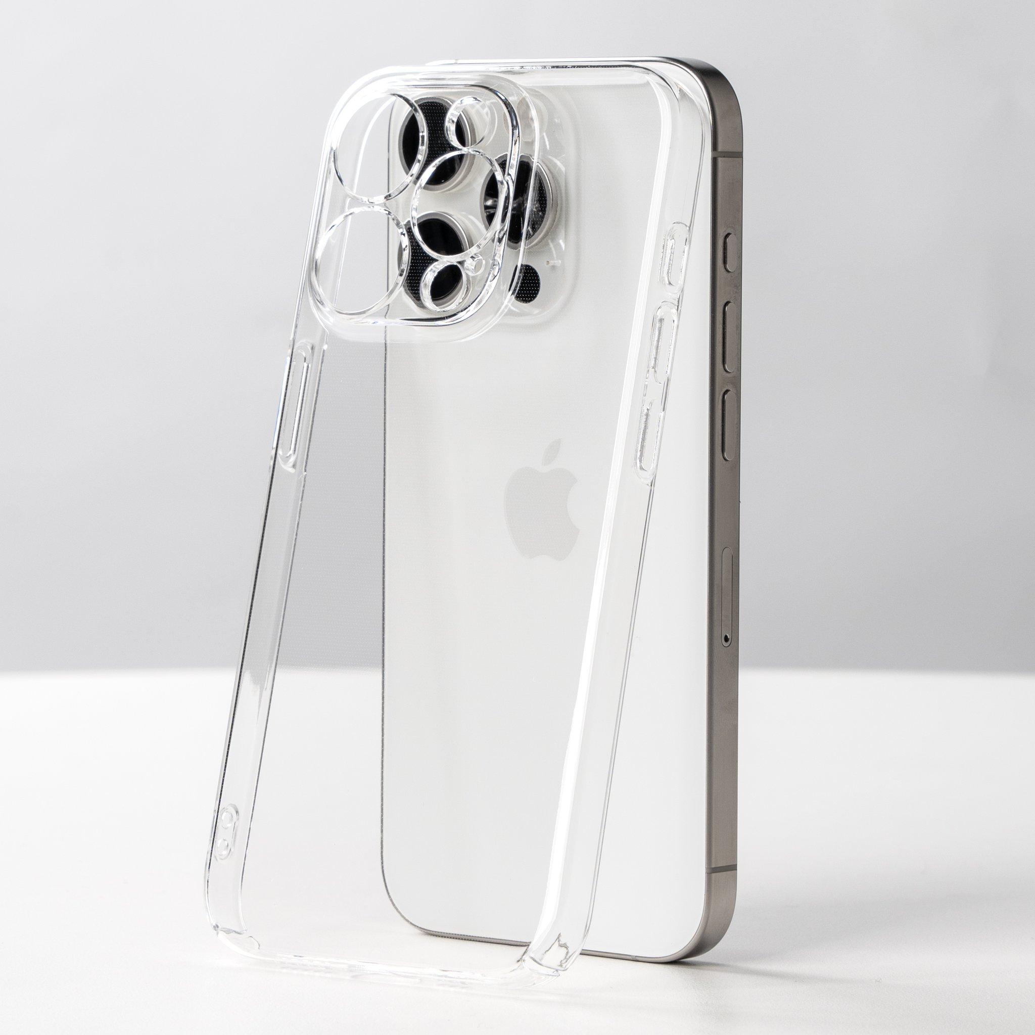 하드 슬림 케이스 투명, 아이폰15 프로 맥스 상세 이미지 1