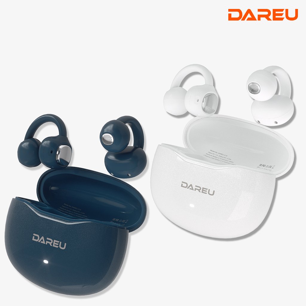 DAREU 다얼유 C10 오픈형 블루투스 클립형 게이밍 골전도 런닝 이어폰 상세 이미지 1