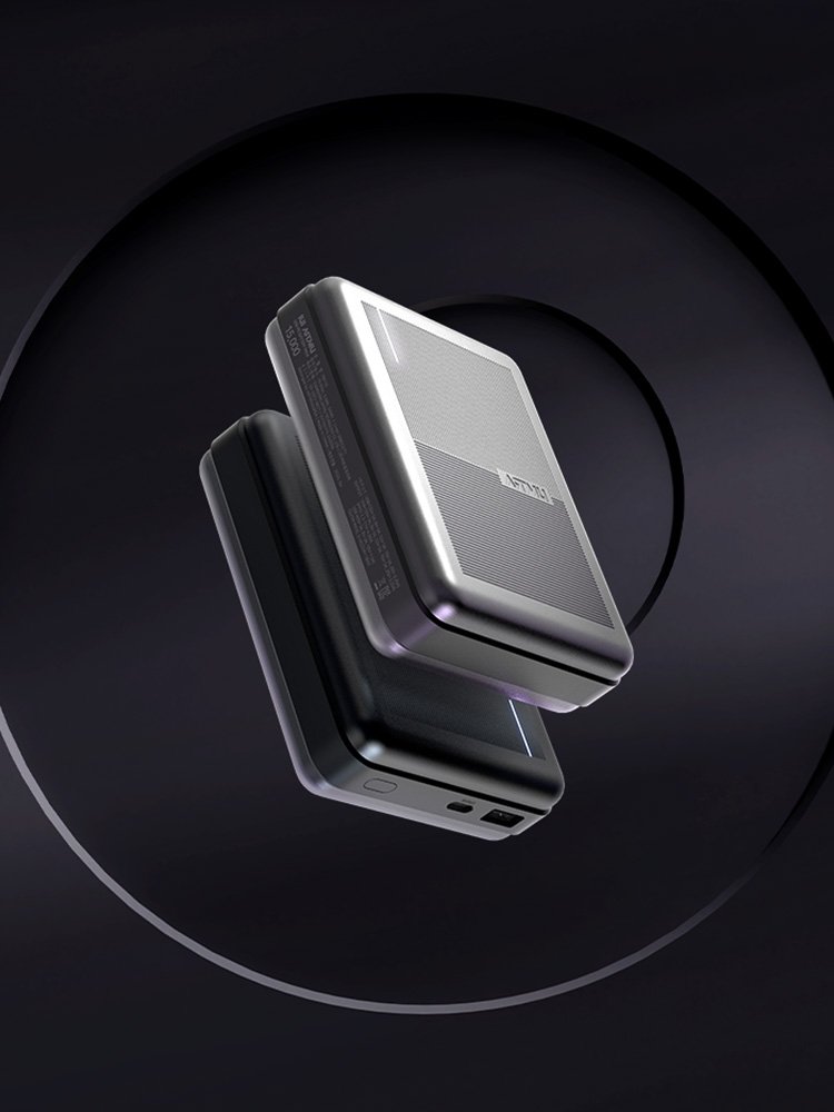 PD 45W PPS 초고속충전 보조배터리 15000mAh PB110 실버 상세 이미지 1