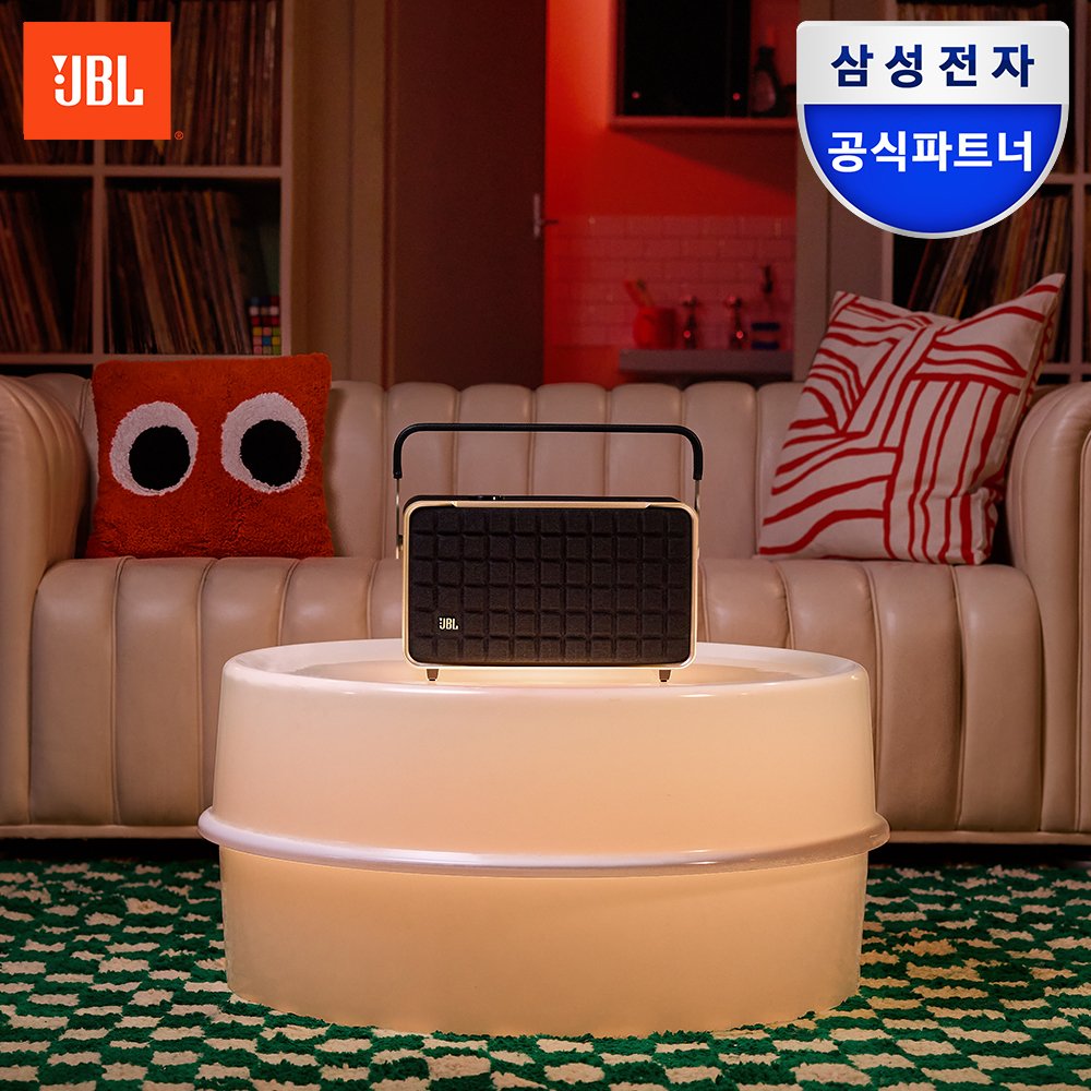 삼성공식파트너 JBL Authentics 300 어센틱 블루투스 스피커 블랙 상세 이미지 1