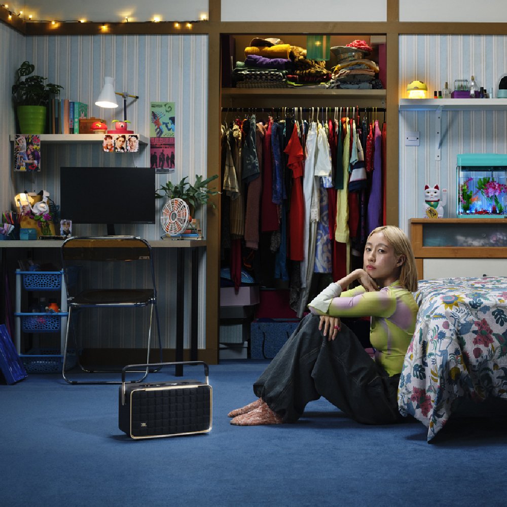 삼성공식파트너 JBL Authentics 300 어센틱 블루투스 스피커 블랙 상세 이미지 1