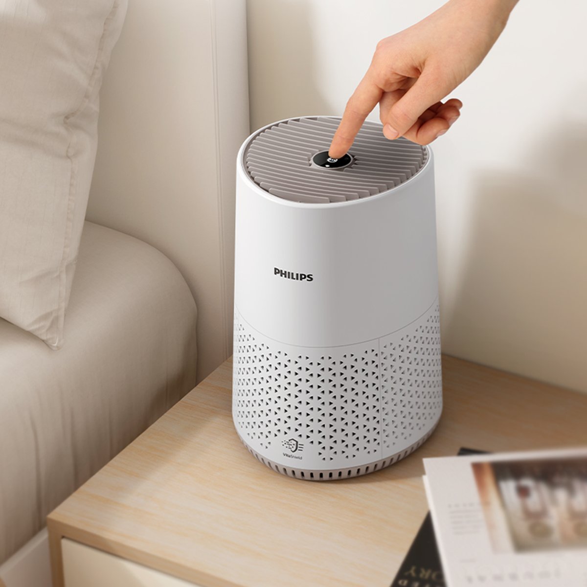 필립스 공기청정기 600i 시리즈 앱연동 화이트 AC0650/10 상세 이미지 2