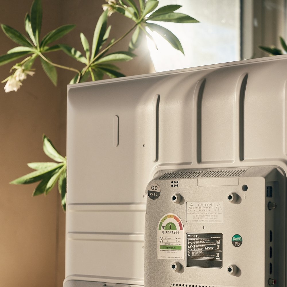 와이드무빙뷰 화이트에디션 삼탠바이미V3 셋트 QLED 109cm(43인치) UHD 4K 스마트 이동식 TV 중소바이미 유압식 높이조절 삼텐바이미 자가설치 상세 이미지 2