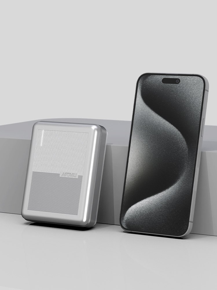 PD 45W PPS 초고속충전 보조배터리 15000mAh PB110 실버 상세 이미지 2