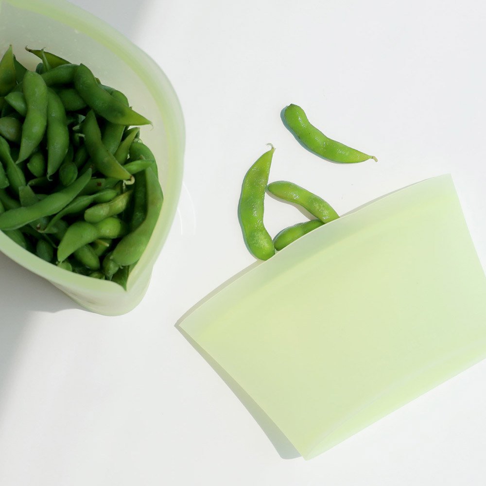 국내제작 포그 플래티넘 실리콘 지퍼백 스탠딩 밀폐용기 파우치 소분팩 상세 이미지 2