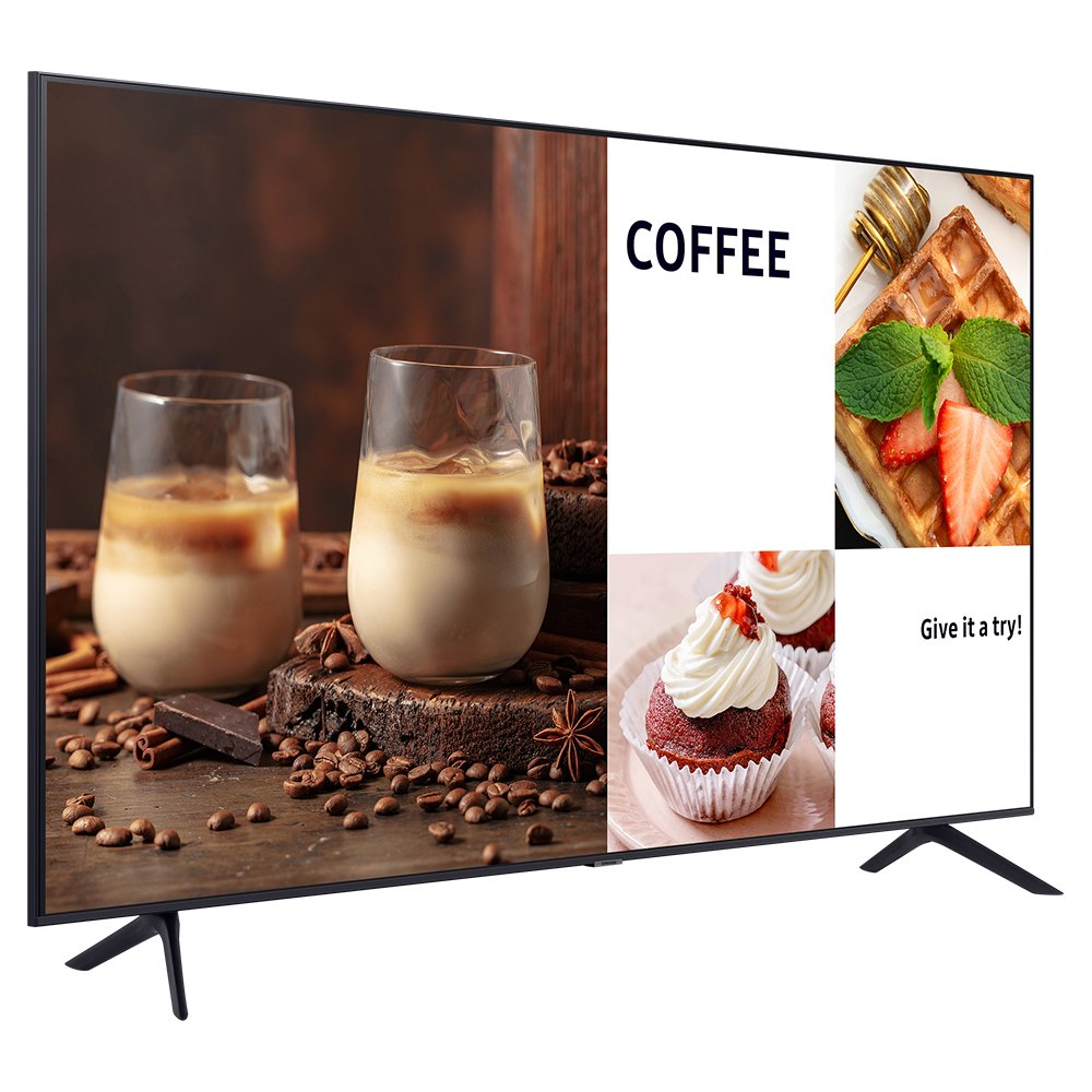 삼성 163.9cm(65인치) UHD 4K 비즈니스 TV LH65BEC 스탠드 상세 이미지 1