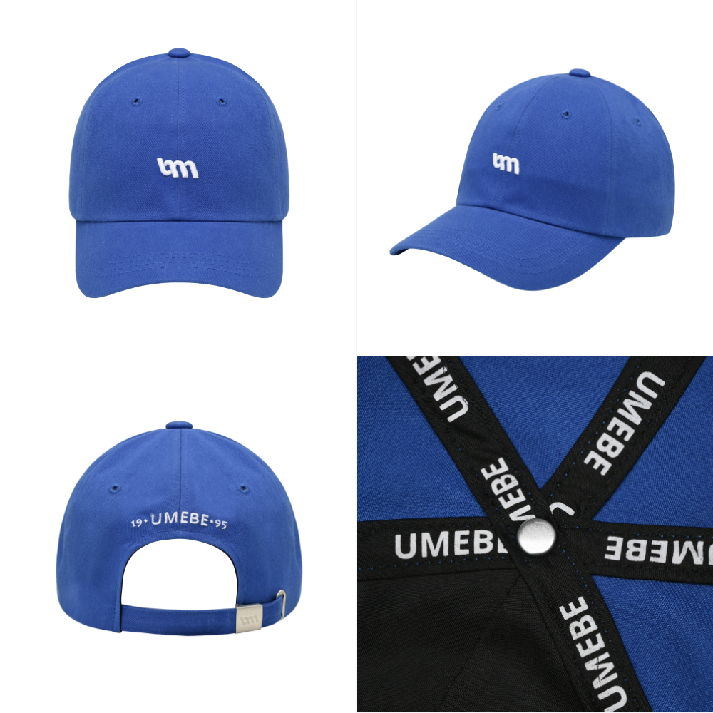 유미비 스몰로고 야구모자 얼굴작아보이는 대두모자 빅사이즈 깊은 여성 남성 커플 볼캡 상세 이미지 2