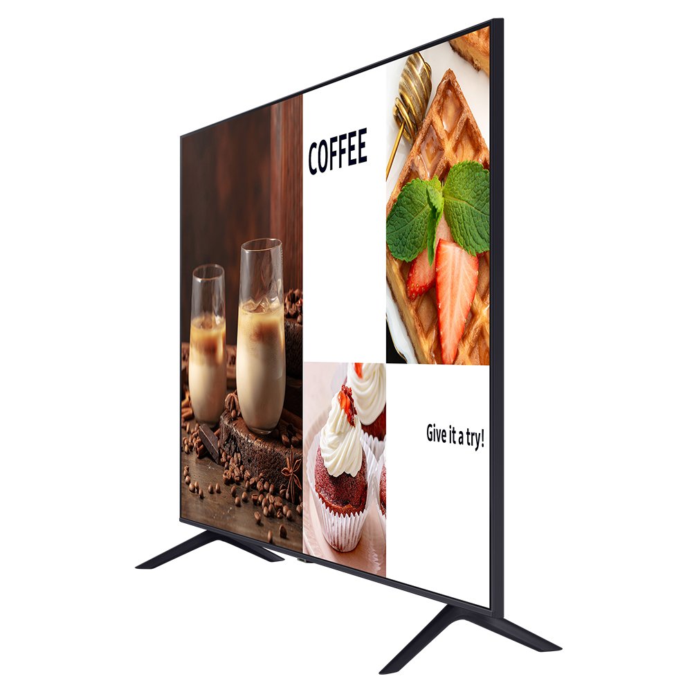 삼성 163.9cm(65인치) UHD 4K 비즈니스 TV LH65BEC 스탠드 상세 이미지 1