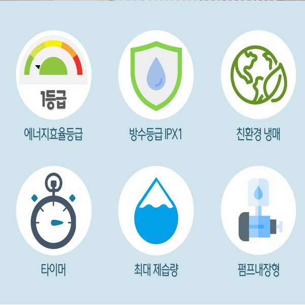 한일전기 제습기 HDI-6000SW 60L 대용량 물통 펌프내장 업소용 산업용 1등급 대형 상세 이미지 2