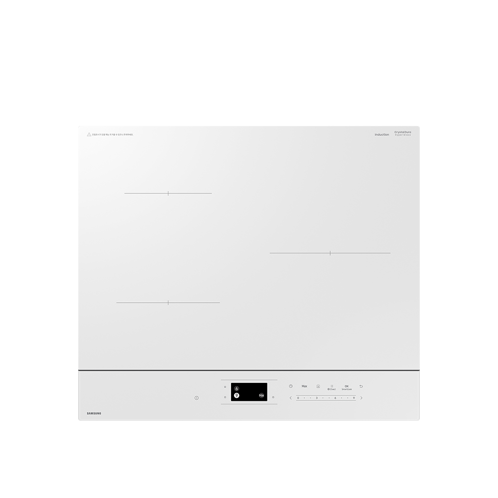 삼성전자 비스포크 CC80F63W1Z 화이트 인덕션 3구 빌트인 슬림핏 프레임리스 상세 이미지 2