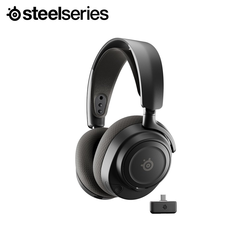 스틸시리즈 Arctis Nova 7 Gen2 듀얼 무선 게이밍 헤드셋 블랙 상세 이미지 1