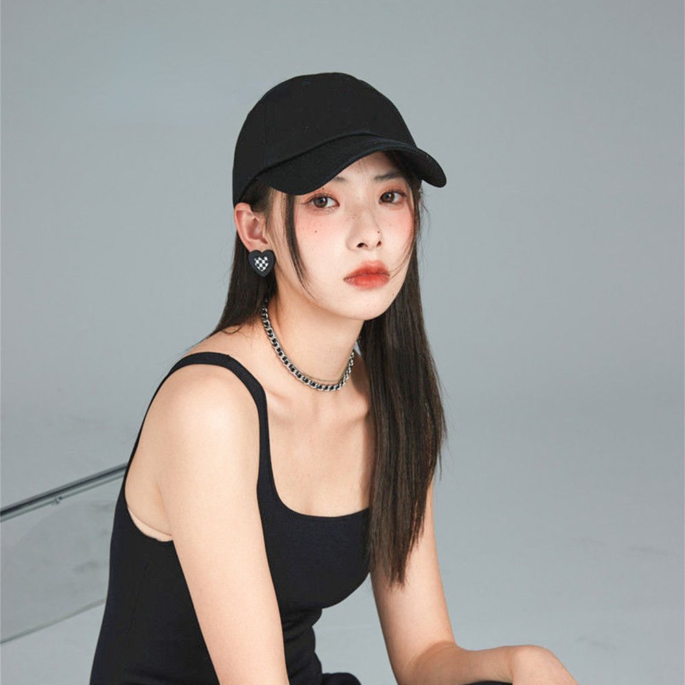 빅사이즈 무지 볼캡 대두 남자 여자 모자 상세 이미지 2